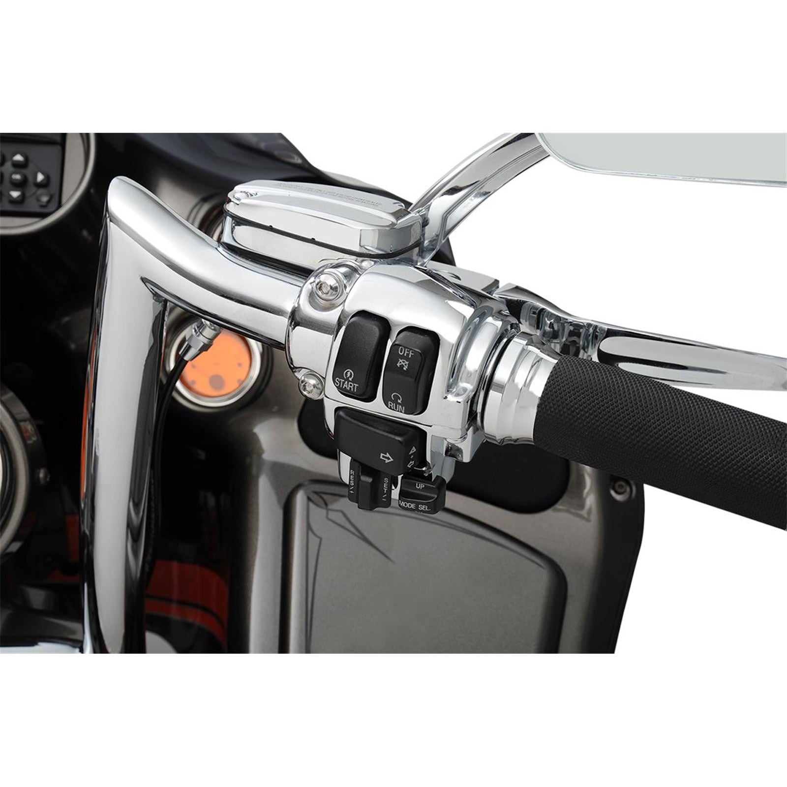 Drag Specialties Chrome Cruise Switch Housing for '08 - '13 0616-0091_260027