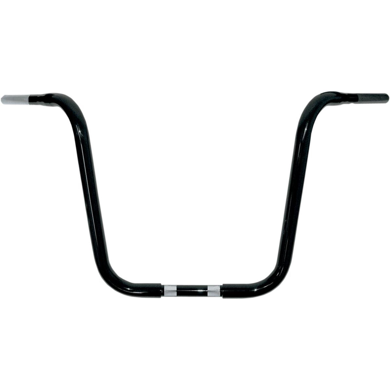 Drag Specialties Black 18" Buffalo Ape Handlebar for Throttle-by-Wire 0601-1244_260088