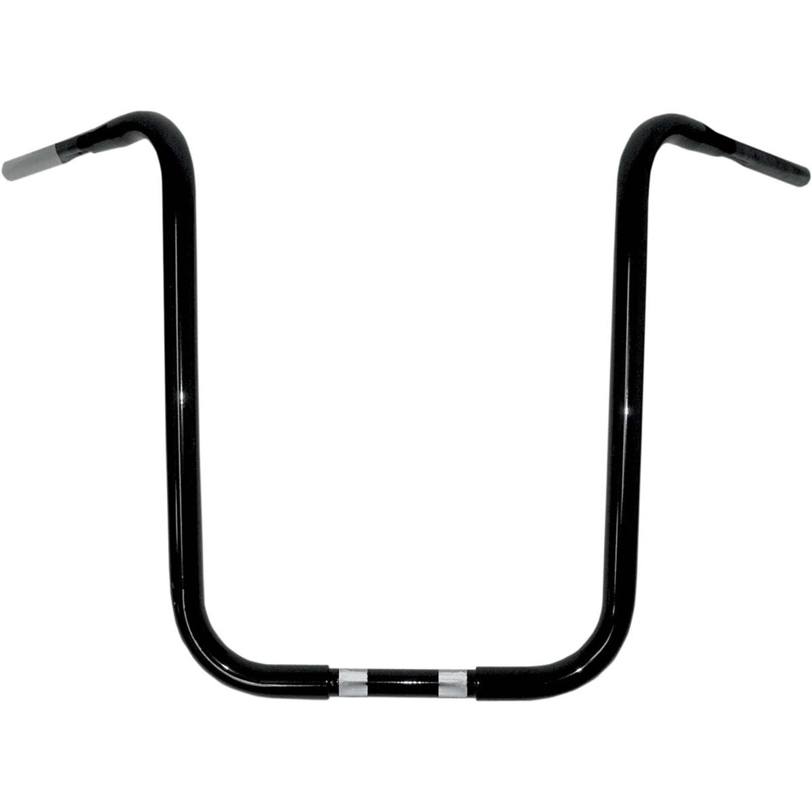 Drag Specialties Black 20" Buffalo Ape Handlebar for Throttle-by-Wire 0601-1247_260090