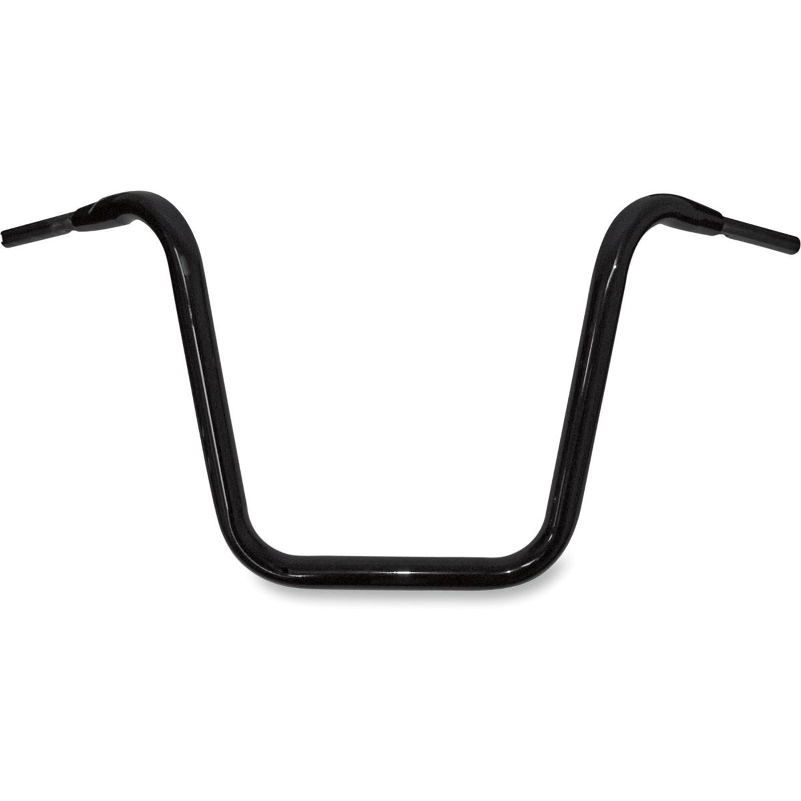 Drag Specialties Black 16" Big Ape Hanger Handlebar for Throttle-by-Wire 0601-1252_260094