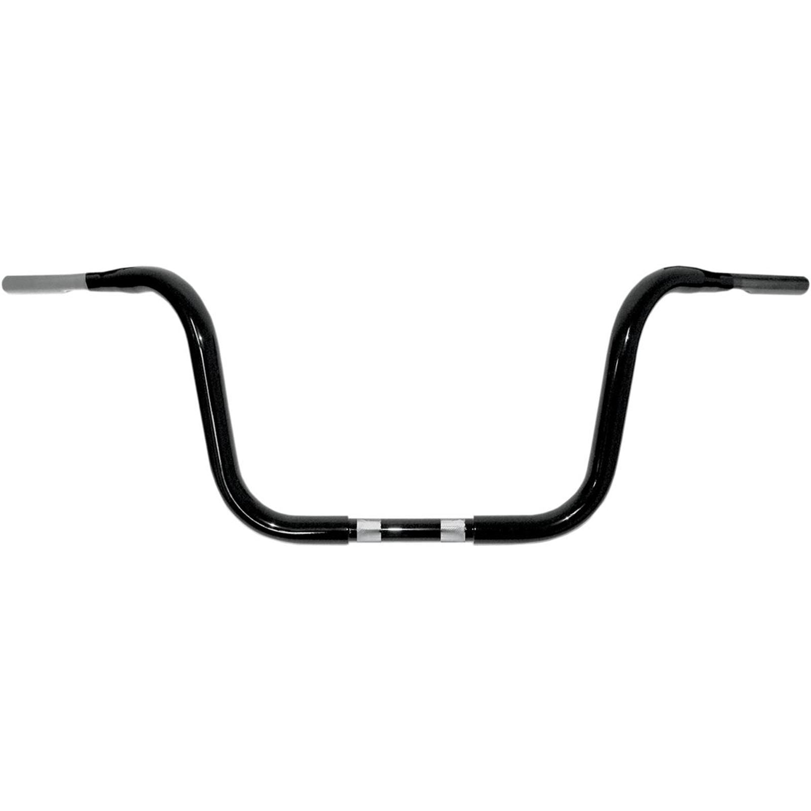 Drag Specialties Black 10" Buffalo Ape Handlebar for Throttle-by-Wire 0601-1240_260104