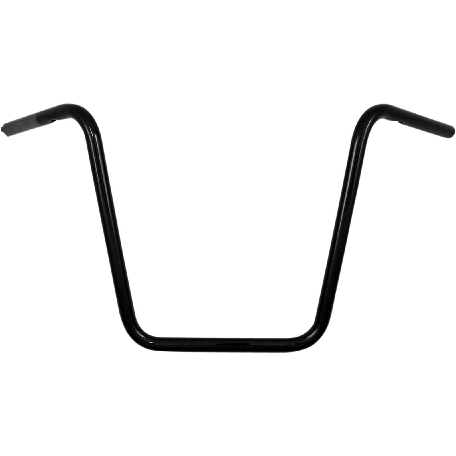 Drag Specialties Black 16" Ape Hanger Handlebar for Throttle-by-Wire 0601-1223_260160