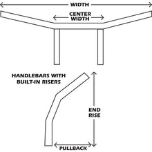Drag Specialties Chrome 10" Buffalo T-Bar Handlebar 0601-1015_260219
