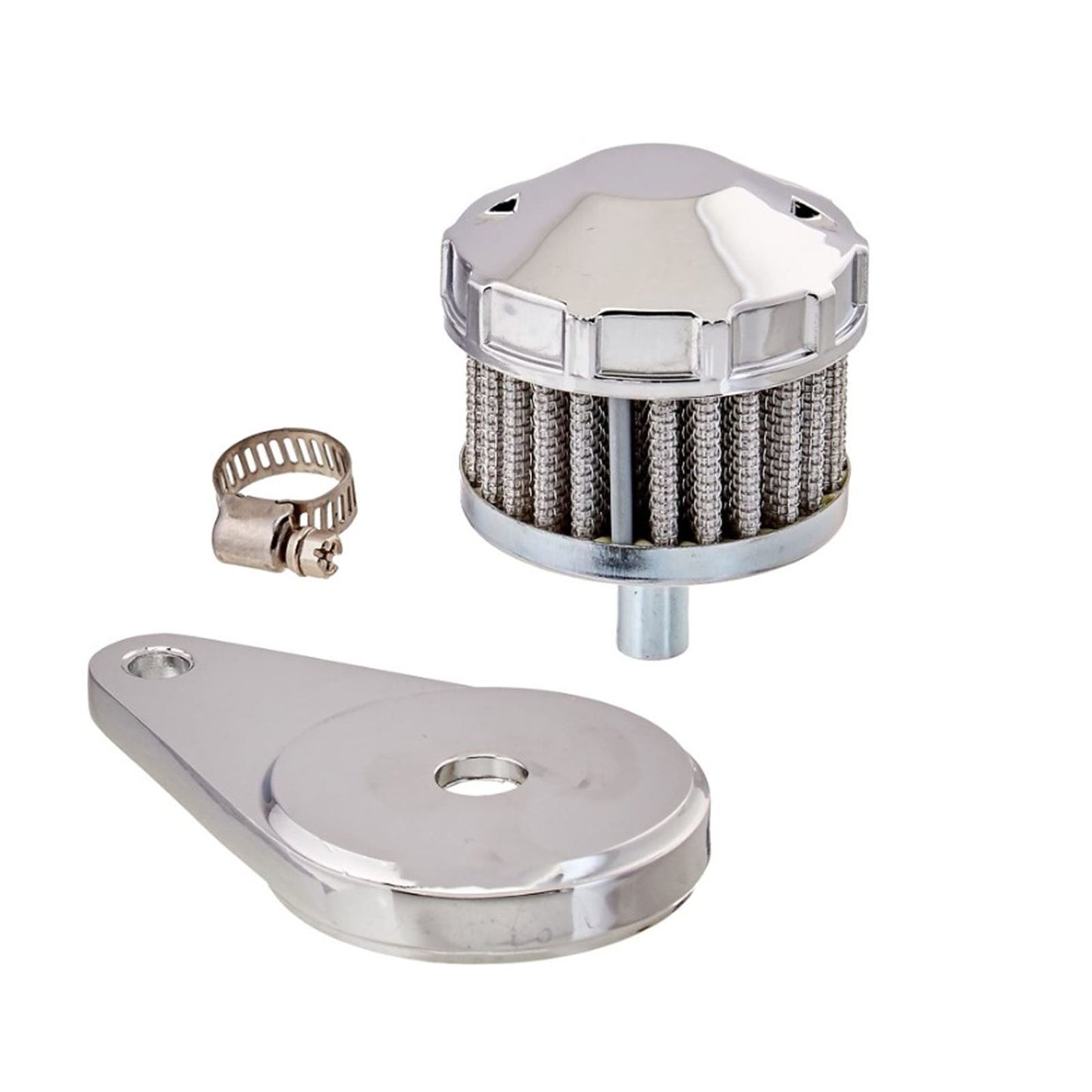 Harddrive HD Crankcase Breather Assembly - Chrome 14-014_936794