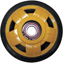 Parts Unlimited Idler Wheel with Bearing for Ski-Doo 141mm Yellow [MPN: 4702-0078]_260480