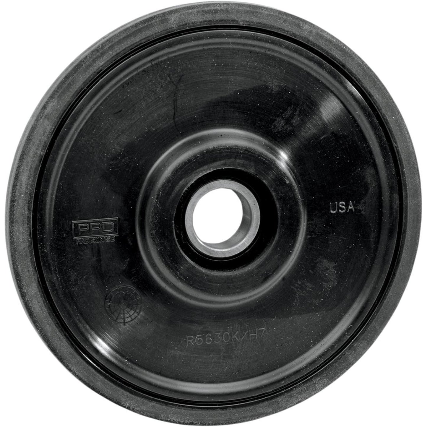 Parts Unlimited Idler Wheel with Bearing - Standard 5.63" Black [MPN: 4702-0062]_260486