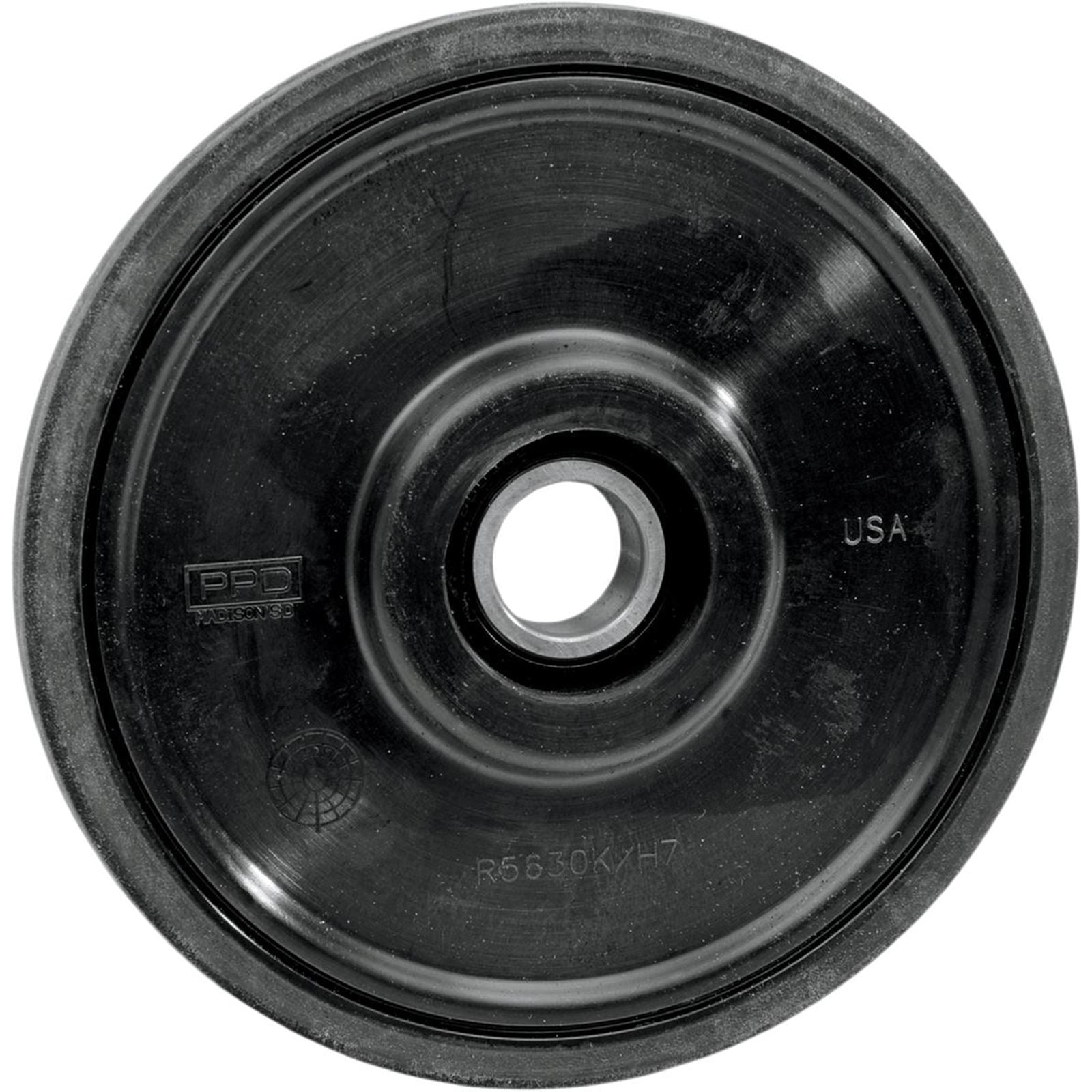 Parts Unlimited Idler Wheel with Bearing - Standard 5.63" Black [MPN: 4702-0062]_260486
