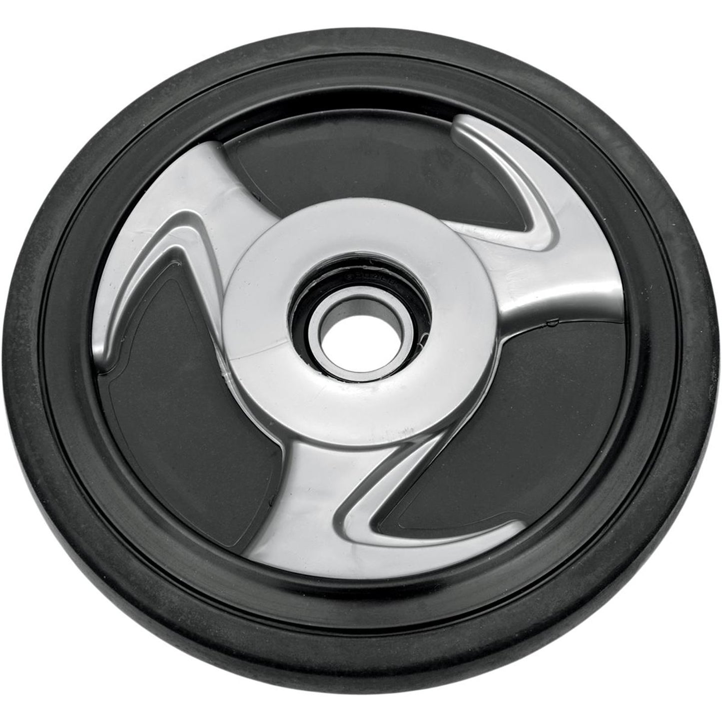 Parts Unlimited Idler Wheel with Bearing - for Yamaha 178mm Silver [MPN: 4702-0035]_260492