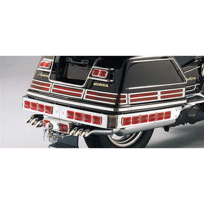 Parts Unlimited Saddlebag Lens Grille Set - Chrome - GL1500 [MPN: DS-719706]_260530