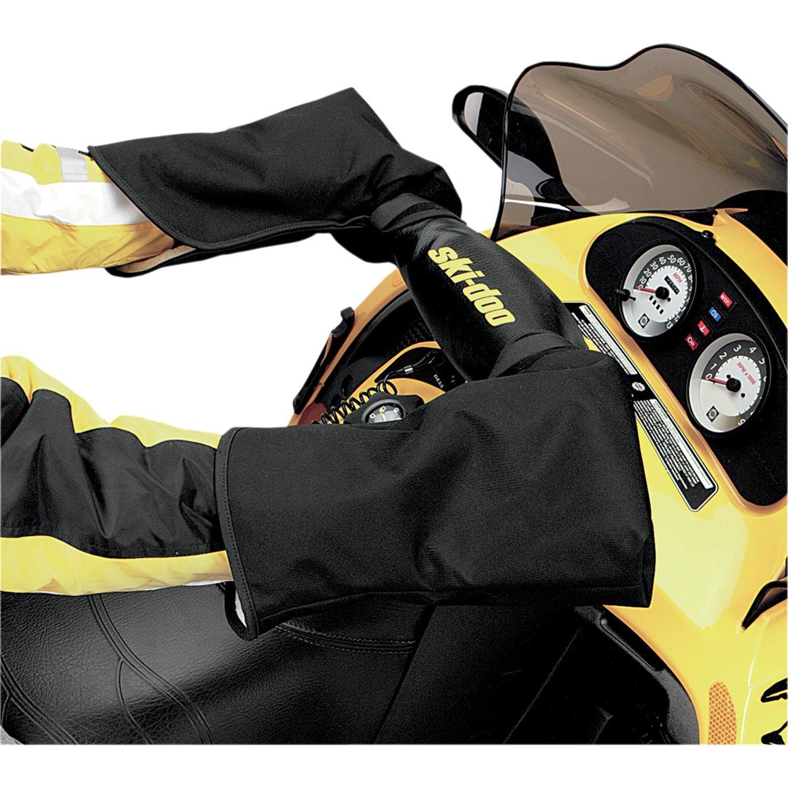 Parts Unlimited Deluxe Snow Paw - Black - Pair [MPN: BG-0080]_260716