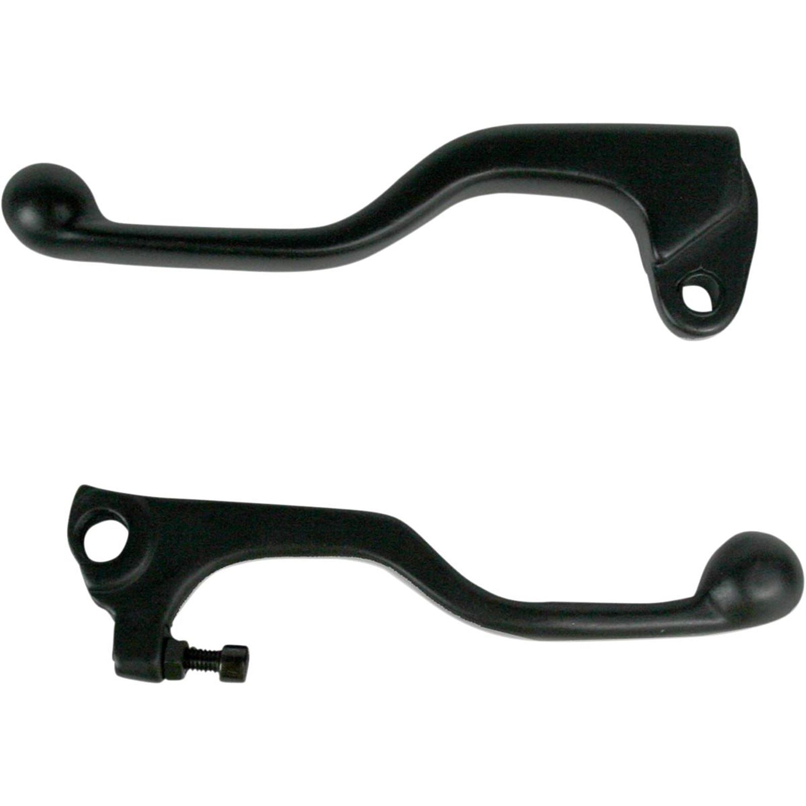 Parts Unlimited Shorty Lever for Kawasaki - Black [MPN: 44-6109]_260744