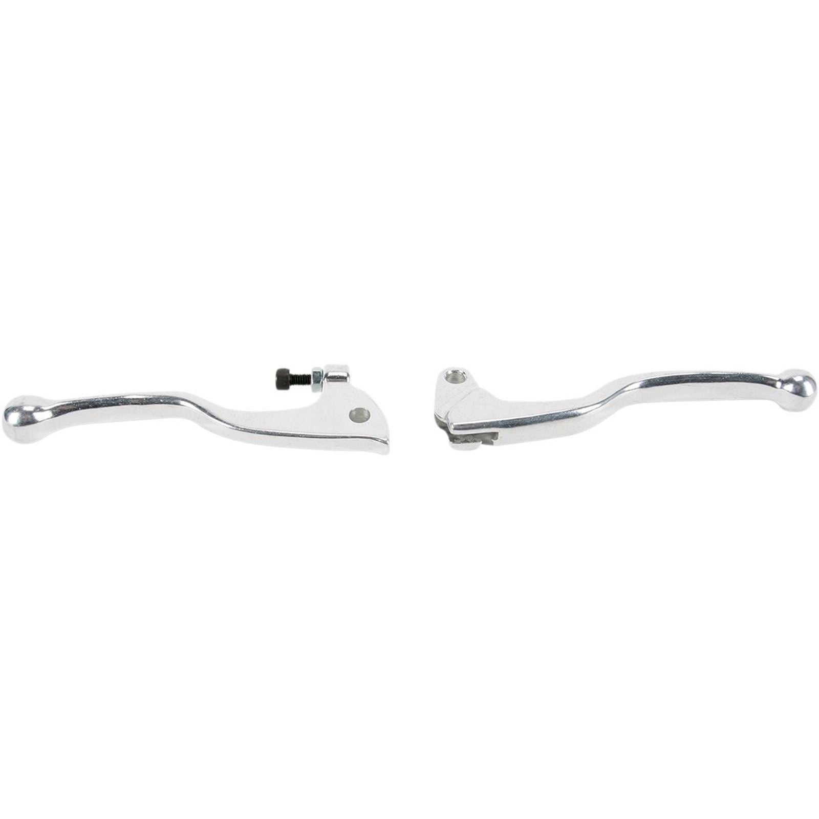 Parts Unlimited Shorty Lever-for Yamaha - Silver [MPN: 44-8105]_260748