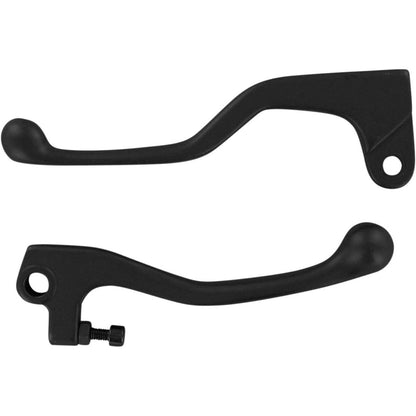 Parts Unlimited Shorty Lever for Honda - Black [MPN: 44-51075]_260760