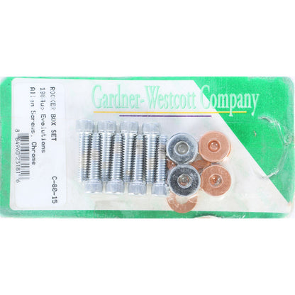 Gardnerwestcott Rocker Box Cover Set Chrome 84-99 EVO Big Twin C-80-15_260829