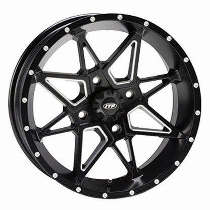 ITP Tornado Wheel - Front/Rear - Black - 14x7 - 4/4 - 4+3 1421953727B_597218