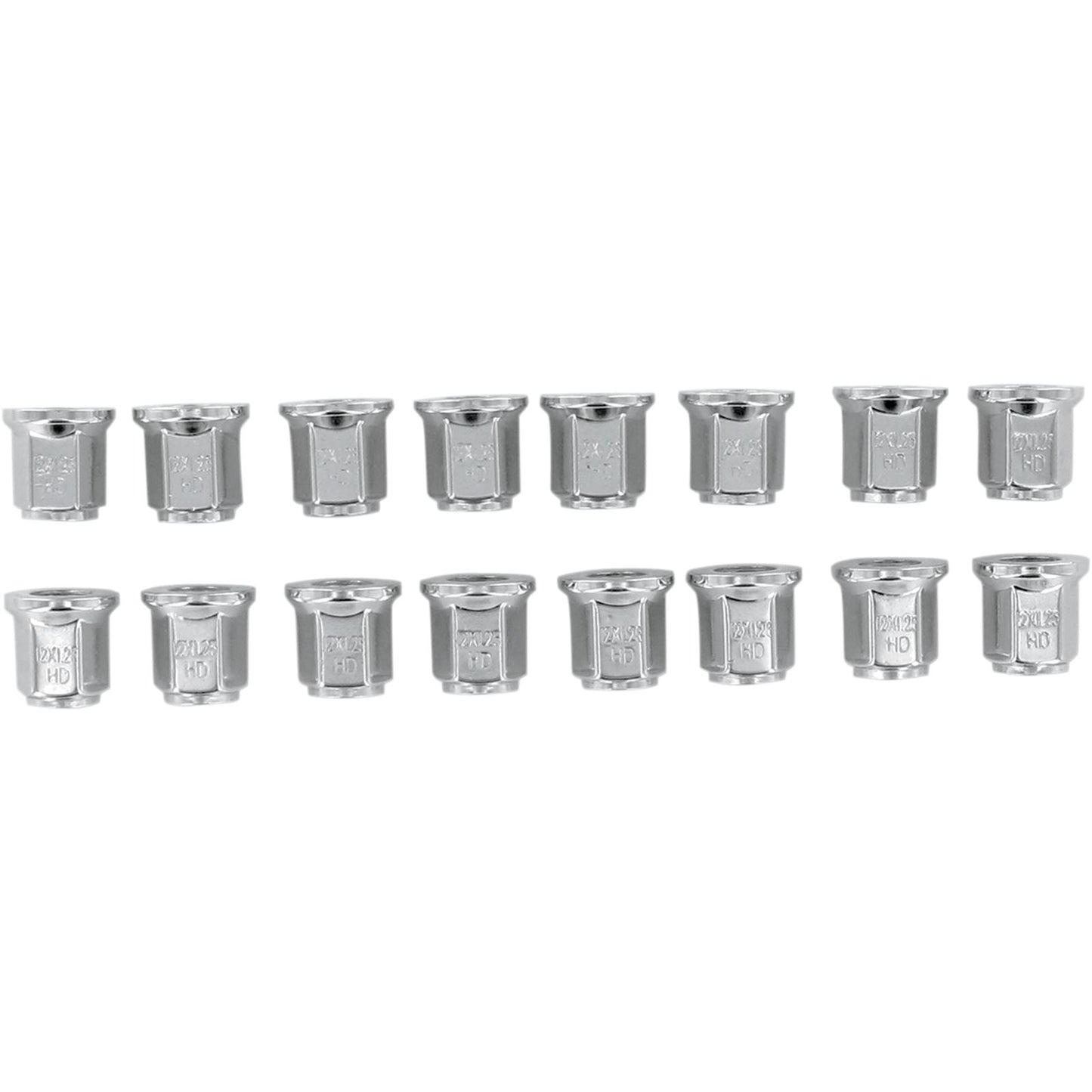 ITP Lug Nut - Chrome - 12mm - Flat - 16/Pack ALUG16BX_397741