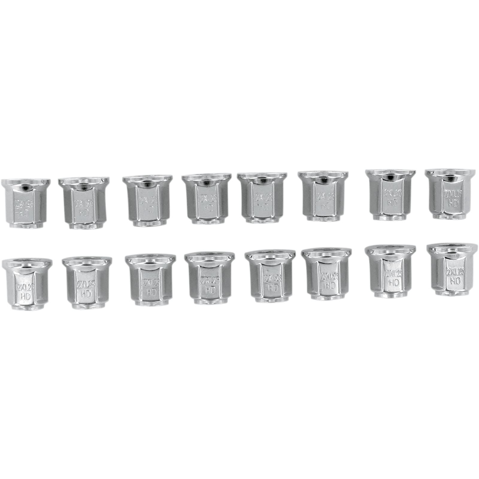 ITP Lug Nut - Chrome - 12mm - Flat - 16/Pack ALUG16BX_397741