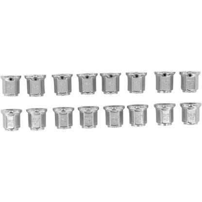 ITP Lug Nut - Chrome - 12mm - Flat - 16/Pack ALUG16BX_397741