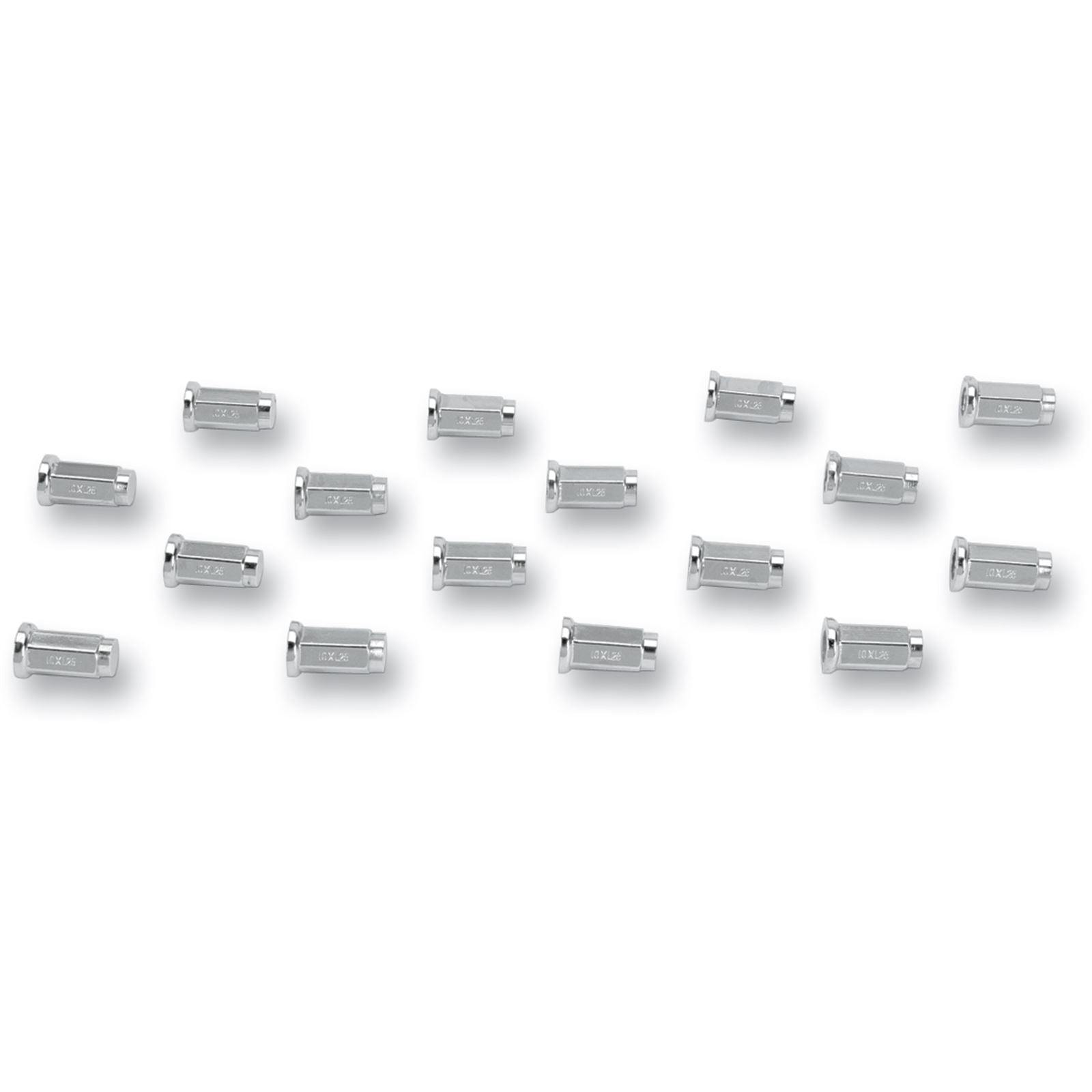 ITP Lug Nut - Chrome - 10mm - Flat - 16 Piece ALUG15BX_397737