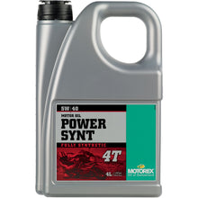 Motorex Power Synt - 4T Engine Oil - 5W40 - 4 Liter [MPN: 172252]_446685