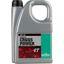 Motorex Cross Power Synthetic 4T Engine Oil - 5W40 - 4 Liter [MPN: 196051]_446709