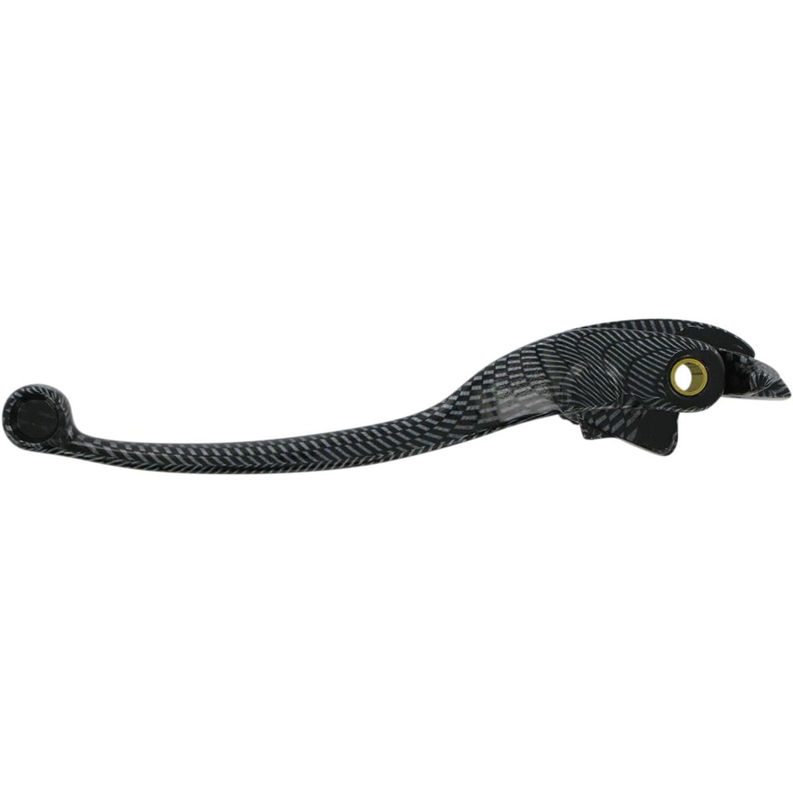 Parts Unlimited Lever - Right-Hand for Honda - Carbon Fiber Look [MPN: 44-196CF]_261096