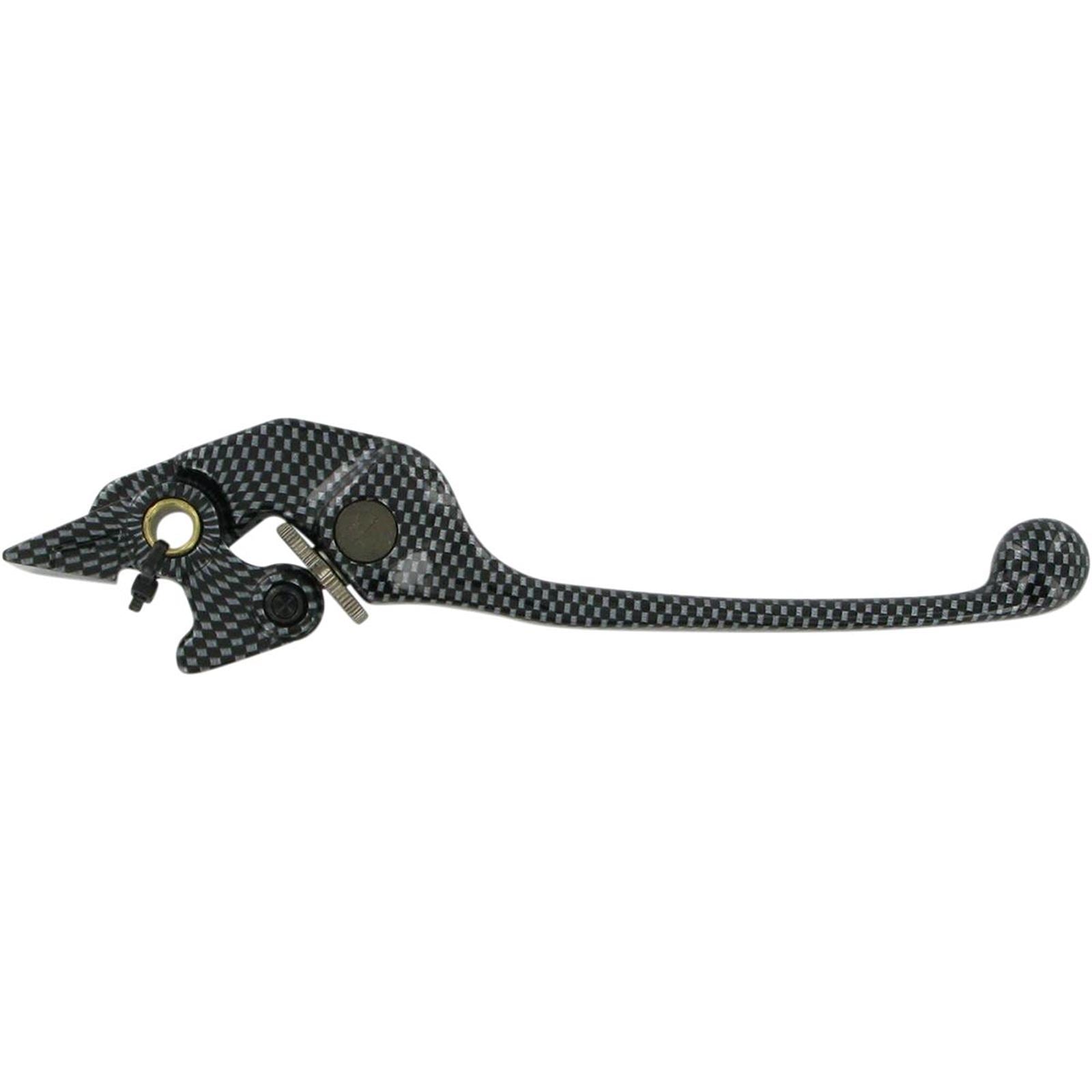 Parts Unlimited Lever - Right-Hand for Honda - Carbon Fiber Look [MPN: 44-197CF]_261099