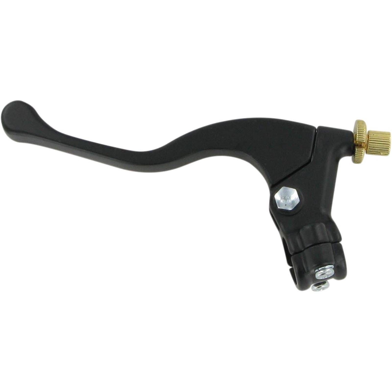 Parts Unlimited Shorty Lever Assembly - Left-Hand for Honda - Black [MPN: 43-1104L]_261185