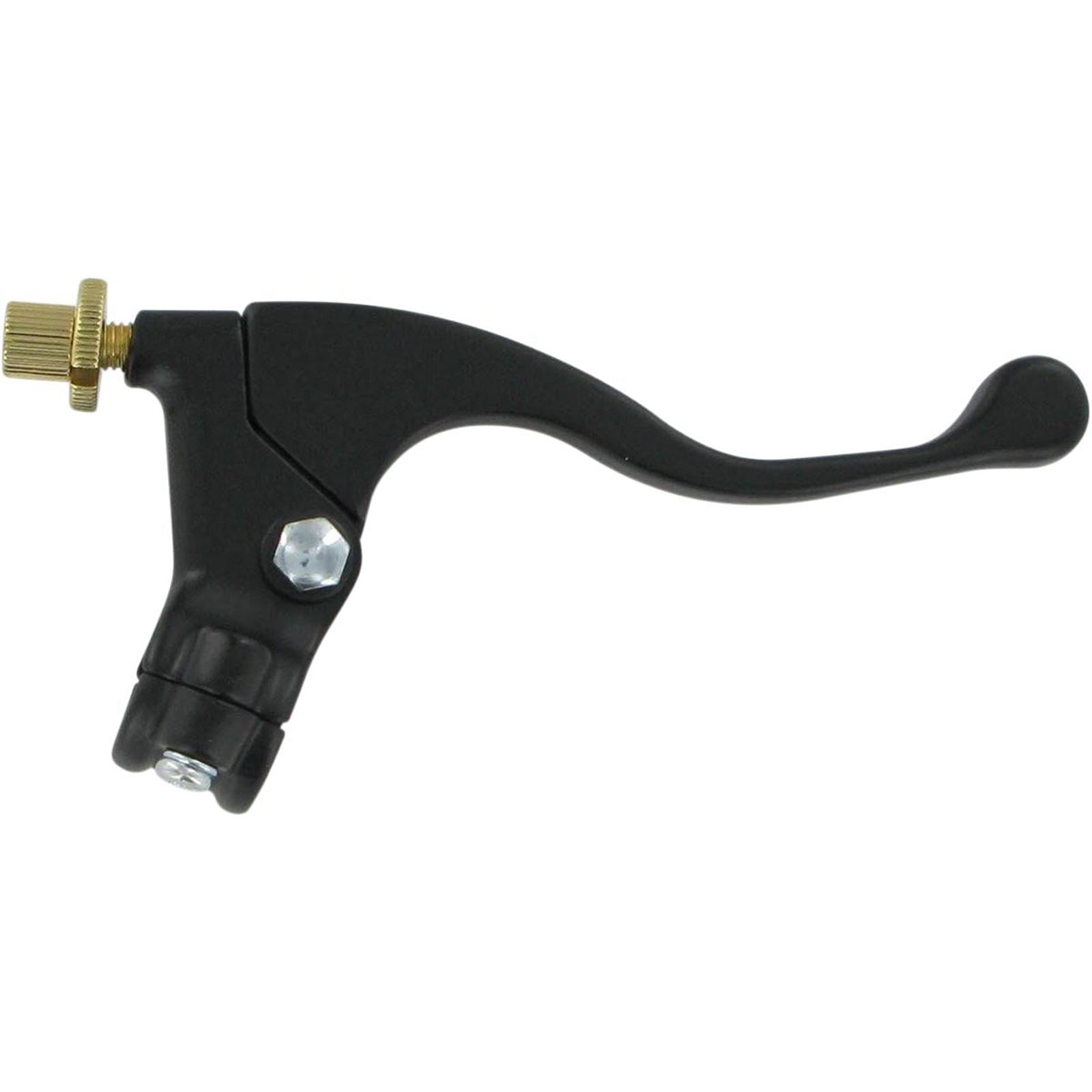 Parts Unlimited Shorty Lever Assembly - Right-Hand for Honda - Black [MPN: 43-1104R]_261187