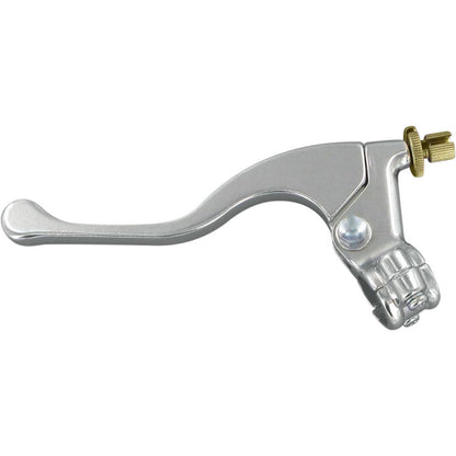 Parts Unlimited Shorty Lever Assembly - Left-Hand for Honda - Silver [MPN: 43-1101L]_261202