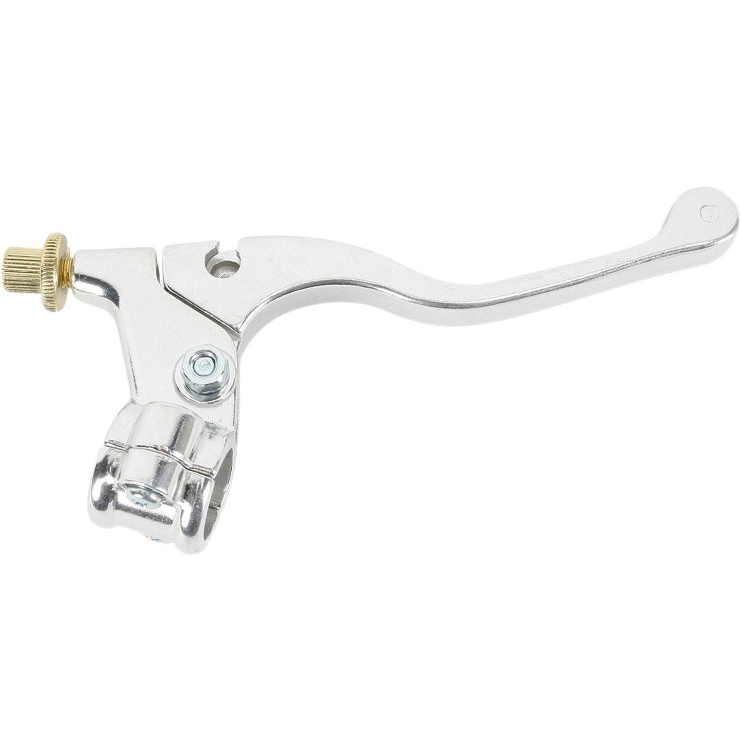 Parts Unlimited Shorty Lever Assembly - Left-Hand - for Yamaha - Silver [MPN: 43-4102L]_261215