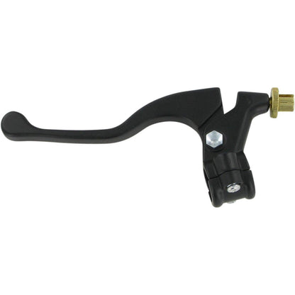 Parts Unlimited Shorty Lever Assembly - Left-Hand - for Yamaha - Black [MPN: 43-4104L]_261219
