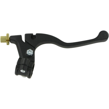 Parts Unlimited Shorty Lever Assembly - Left-Hand - for Yamaha - Black [MPN: 43-4104L]_261220