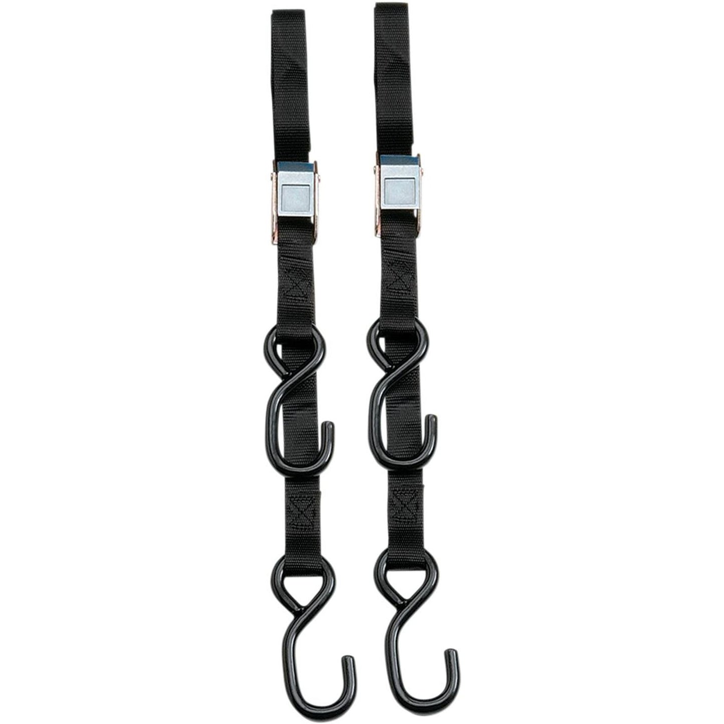 Parts Unlimited Tie Down Heavy-Duty 7' - Black - Pair [MPN: 3920-0424]_261342