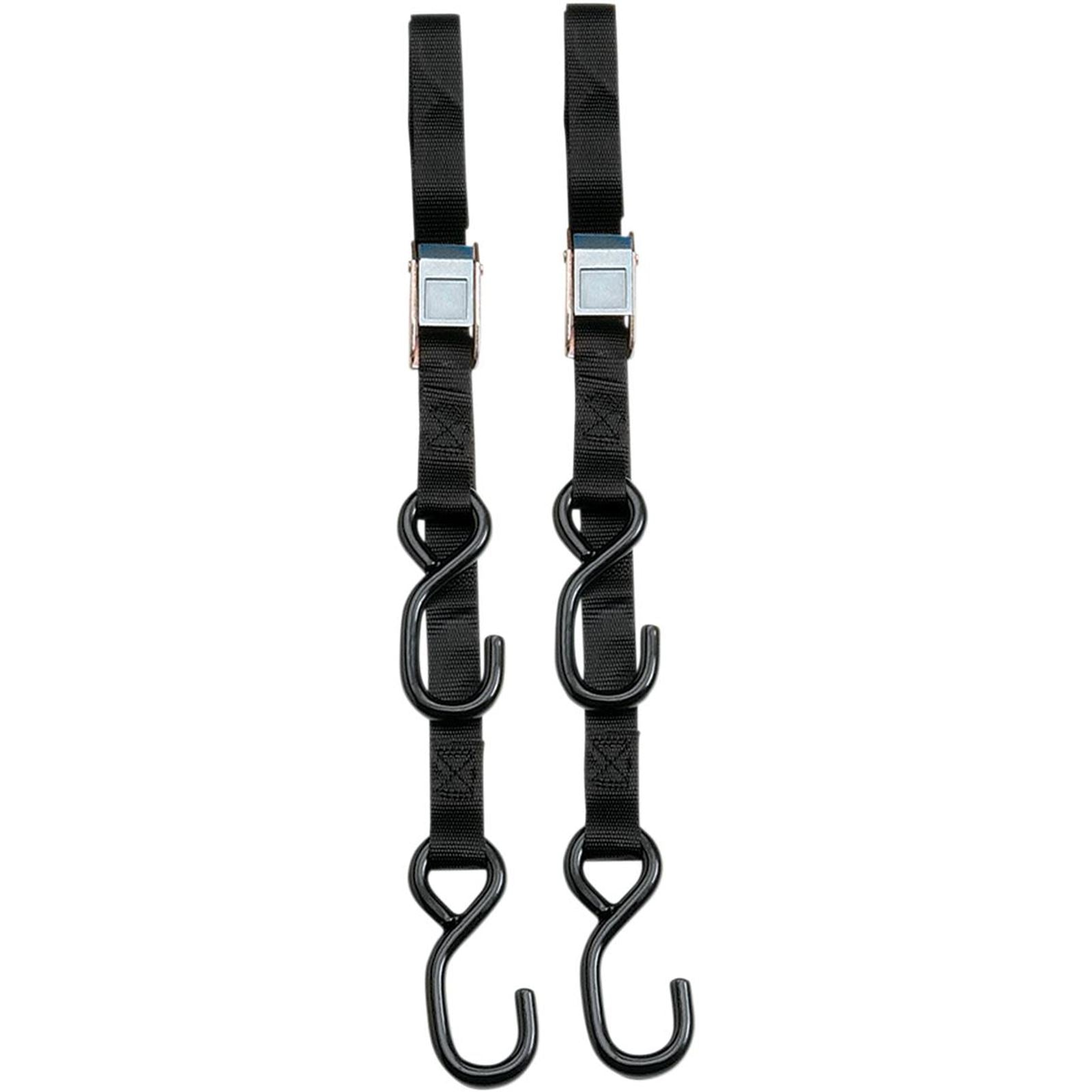 Parts Unlimited Tie Down 1.5" - Standard - Black - Pair [MPN: 3920-0077]_261346