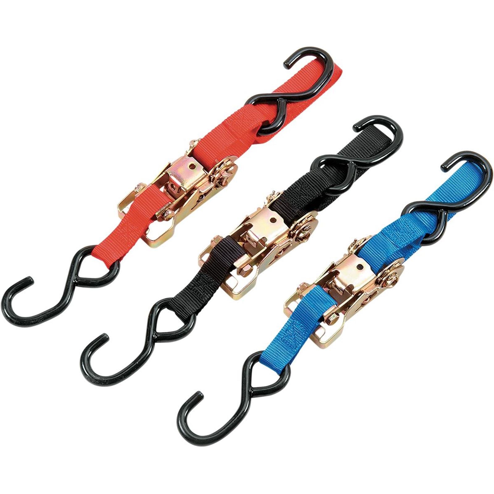 Parts Unlimited 1.5" Ratchet Tie-Down - Black [MPN: 3920-0080]_261350