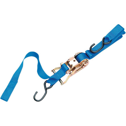 Parts Unlimited 1" Ratchet Tie Down - Assist - Blue [MPN: 3920-0076]_261369