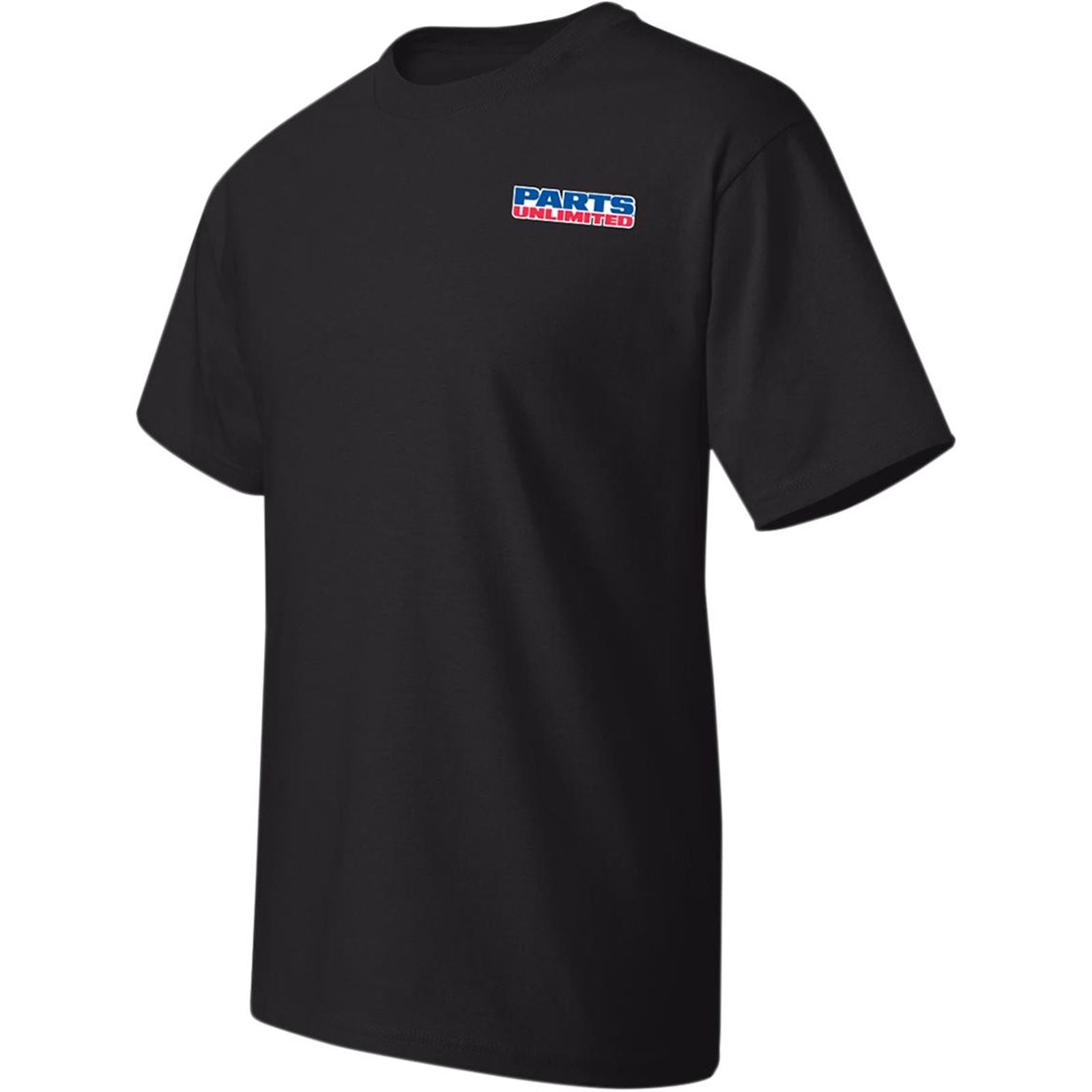 Parts Unlimited Tee Shirt Black - 2X-Large [MPN: 3030-15227]_261377