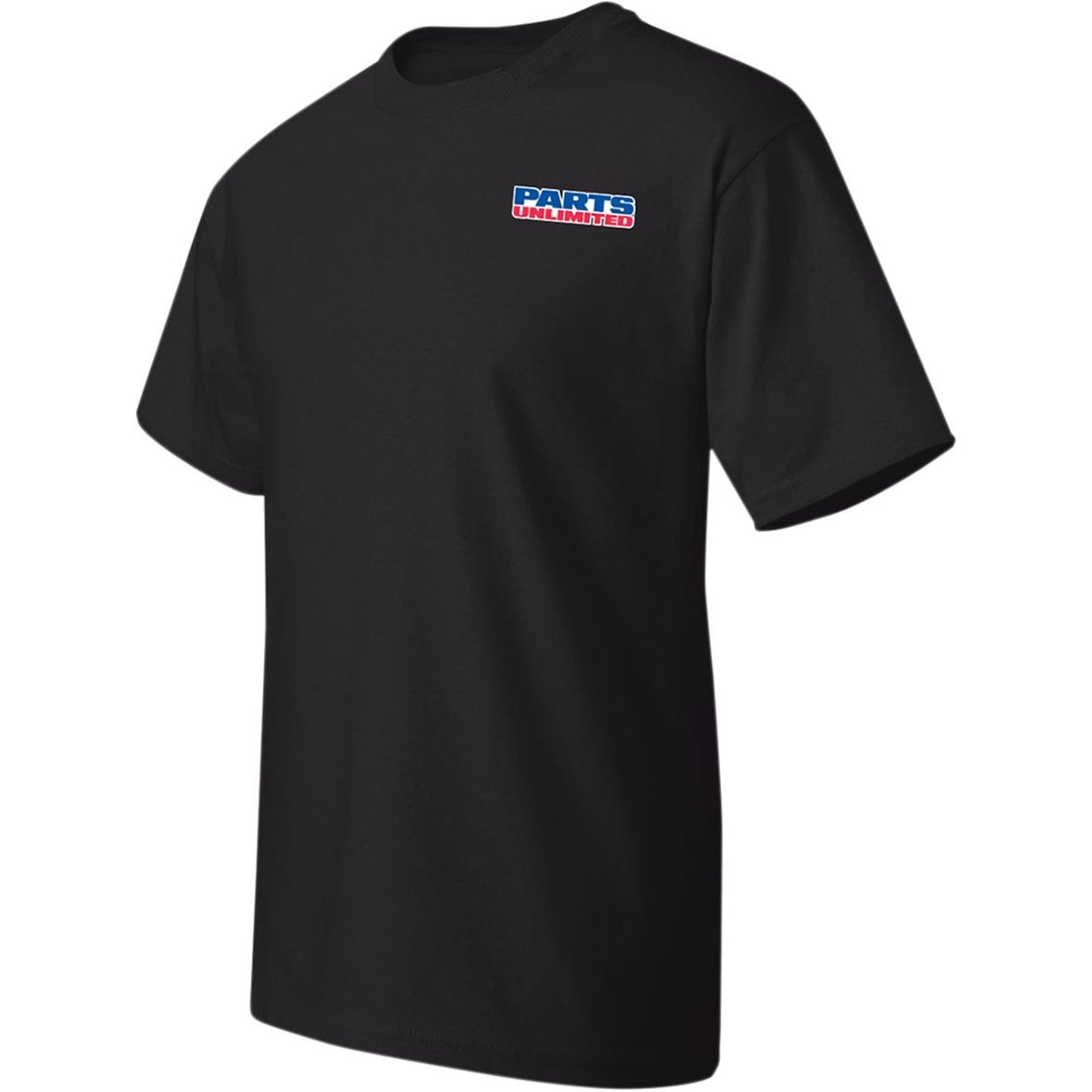 Parts Unlimited Tee Shirt Black - X-Large [MPN: 3030-15226]_261389