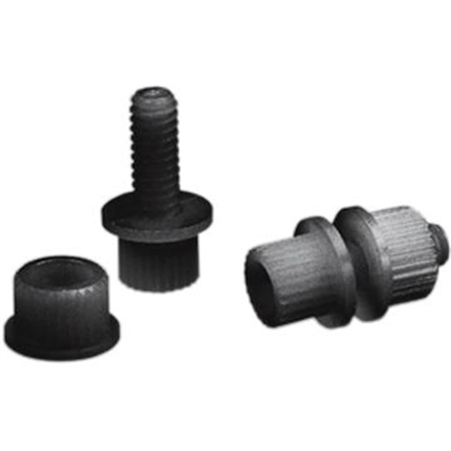 Parts Unlimited Bolt License - 100/Pack -  Black [MPN: 2030-0010]_261427