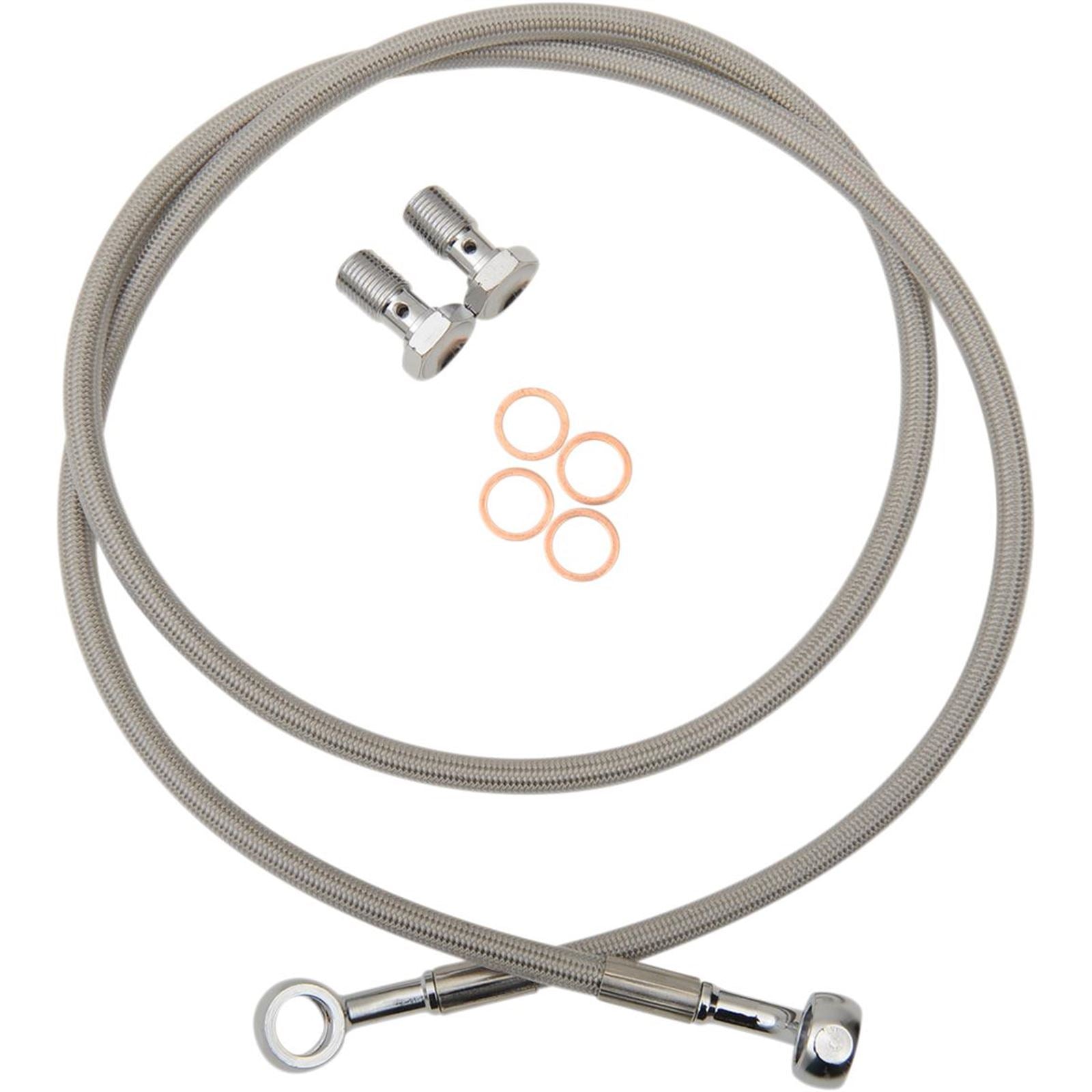 Parts Unlimited Brake Line +6" Extended for Ski-Doo [MPN: 1741-5080]_261783