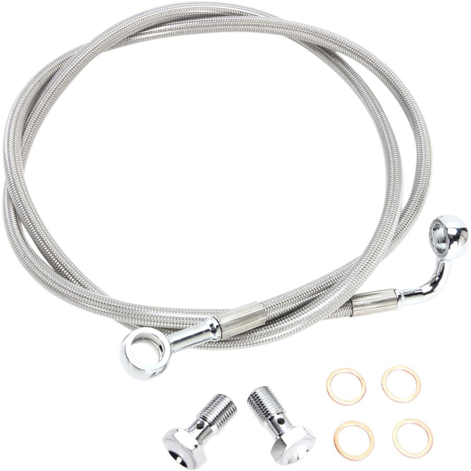 Parts Unlimited Brake Line +6" Extended for Ski-Doo [MPN: 1741-5079]_261795
