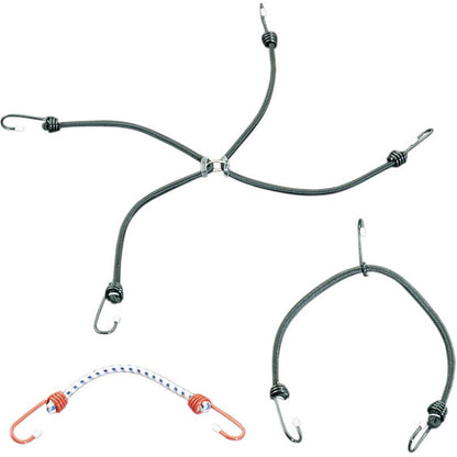 Parts Unlimited 24" Bungee Cord - 3 Hook - Black [MPN: 1033B]_262199