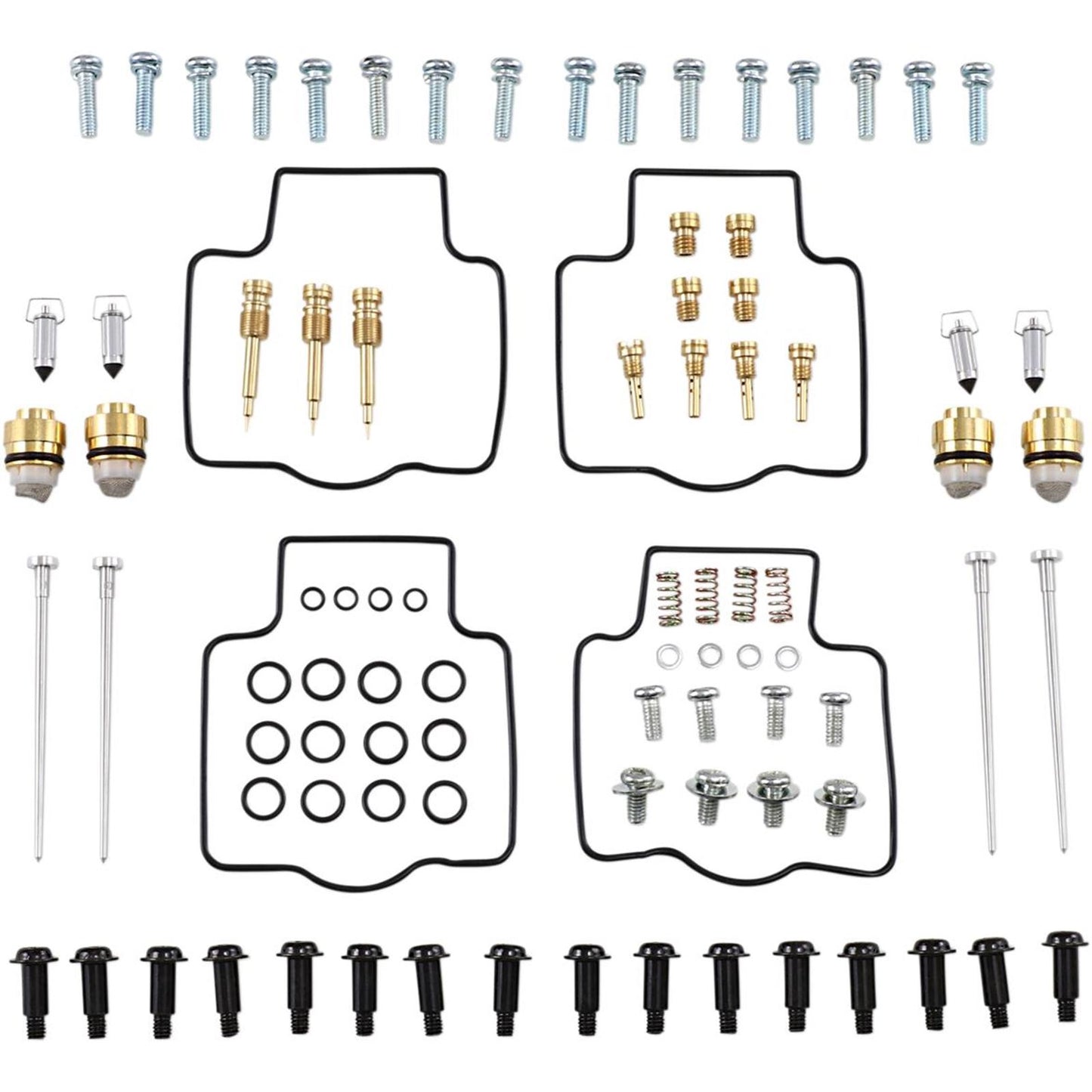 Parts Unlimited Carburetor Kit For Kawasaki ZX1100D ZX11 [MPN: 1003-1362]_262590