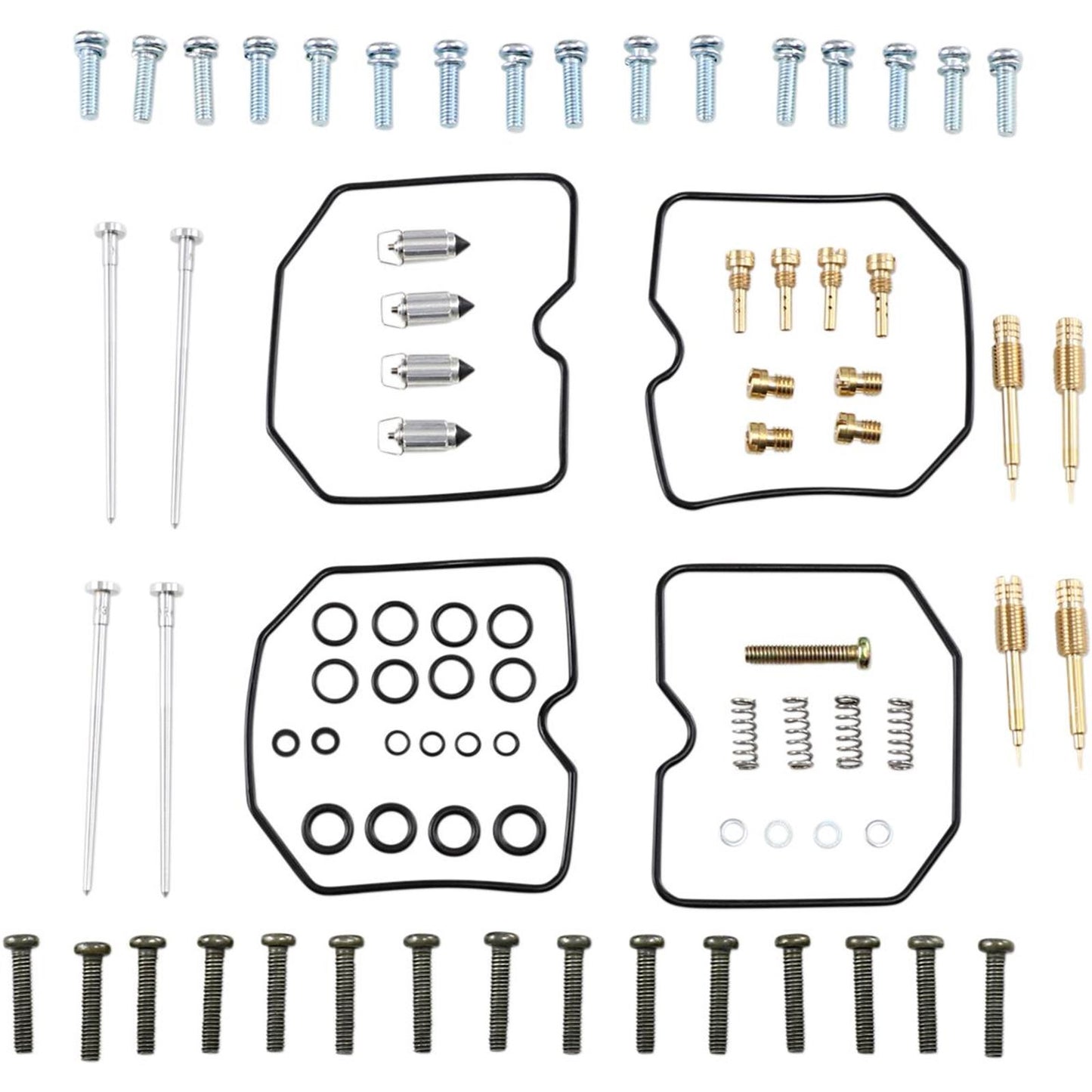 Parts Unlimited Carburetor Kit For Kawasaki ZR1100 ZRX [MPN: 1003-1341]_262618