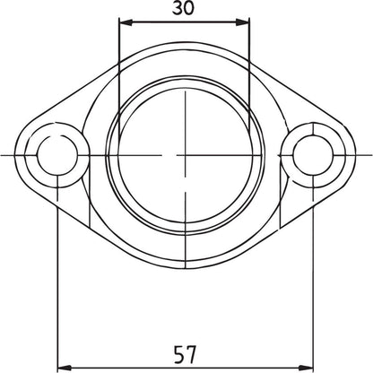 Parts Unlimited Carburetor Flange for Polaris [MPN: 07-100-24]_262725