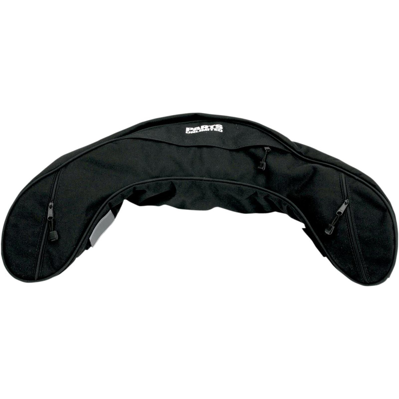 Parts Unlimited Snowmobile Windshield Bag Arctic - Black [MPN: 0710-0112]_262727