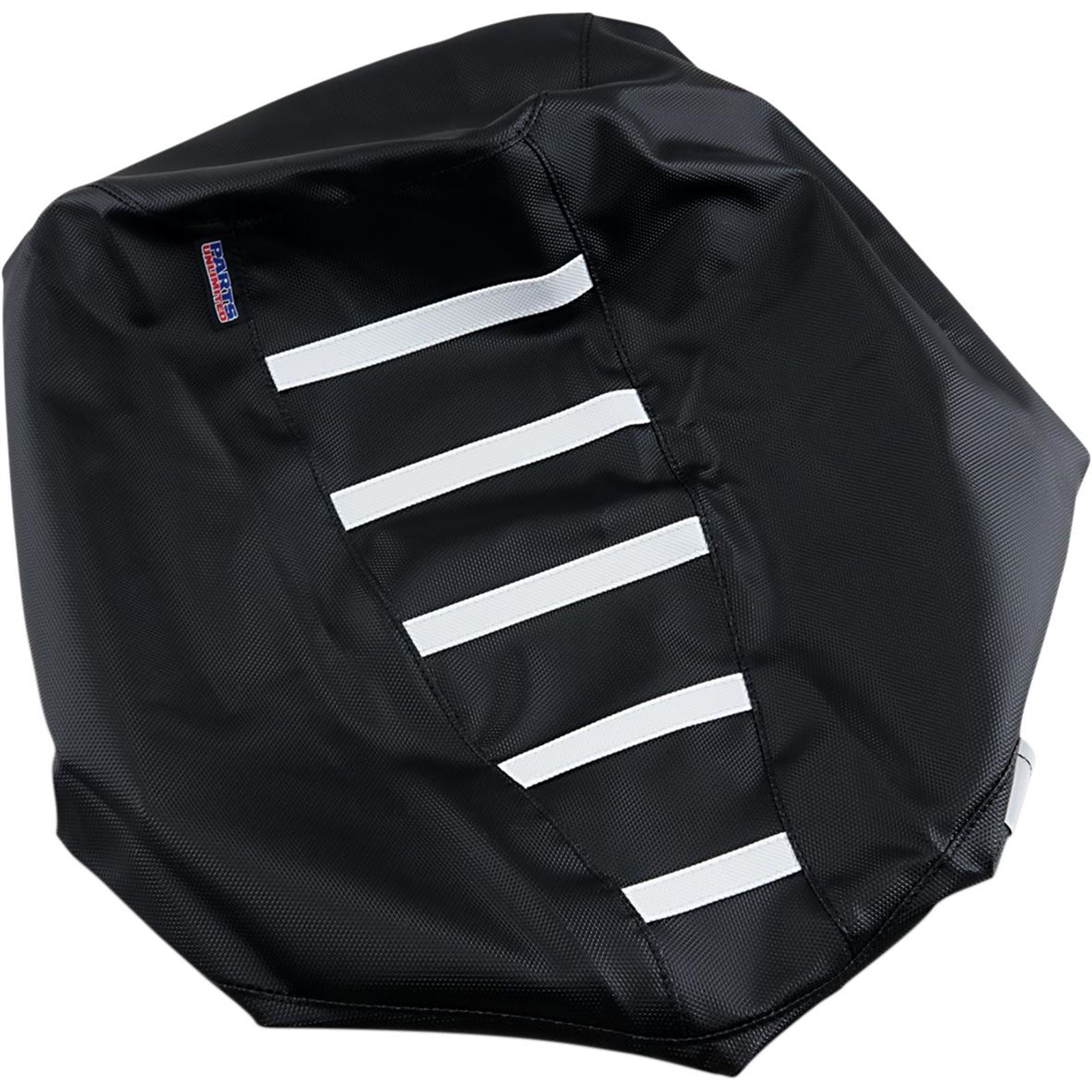Parts Unlimited Seat Cover Arctic Cat - Ribbed - Black/White [MPN: 0821-2898]_262755