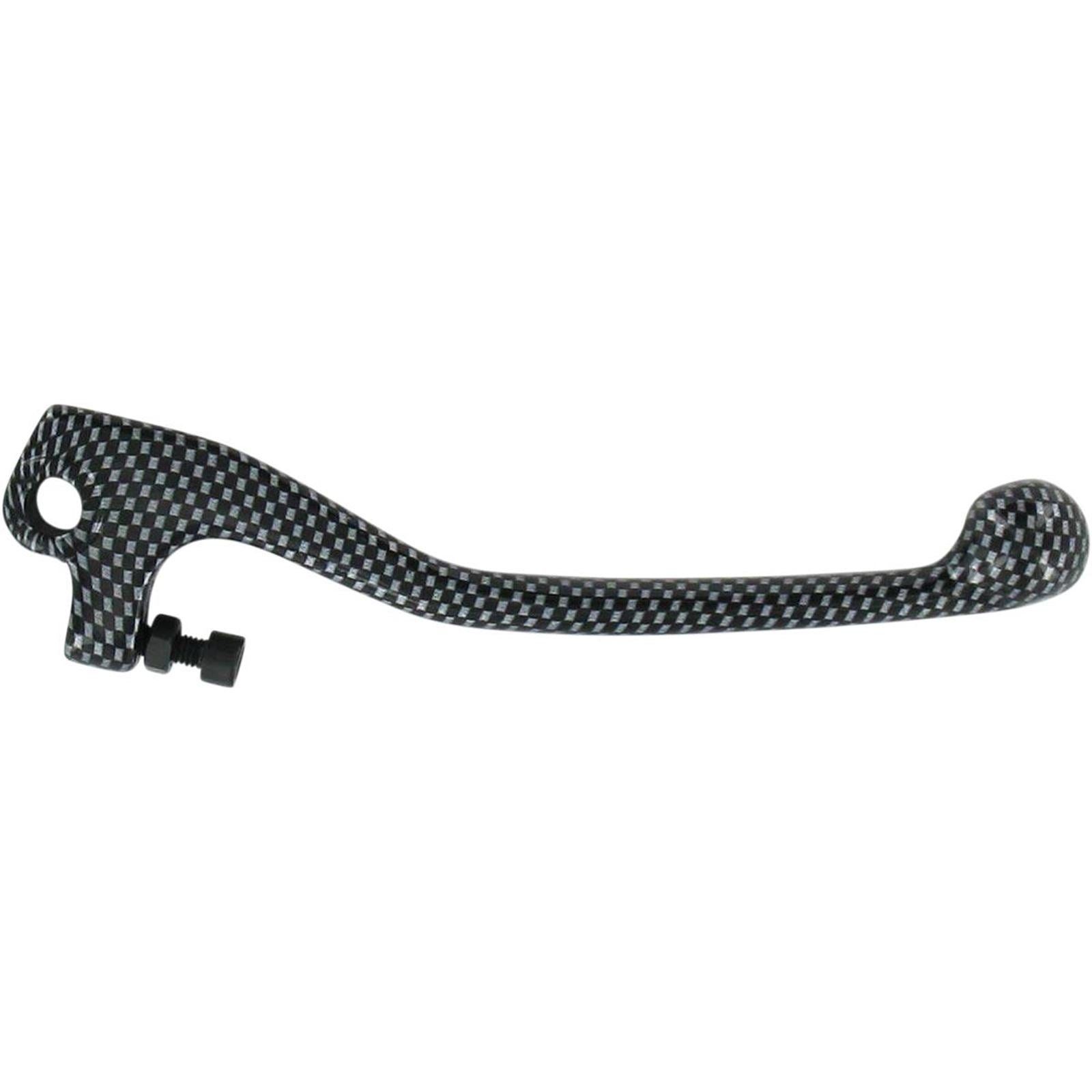 Parts Unlimited Right-Hand Carbon Fiber Look Lever for Honda/Suzuki [MPN: 0614-0001]_263032