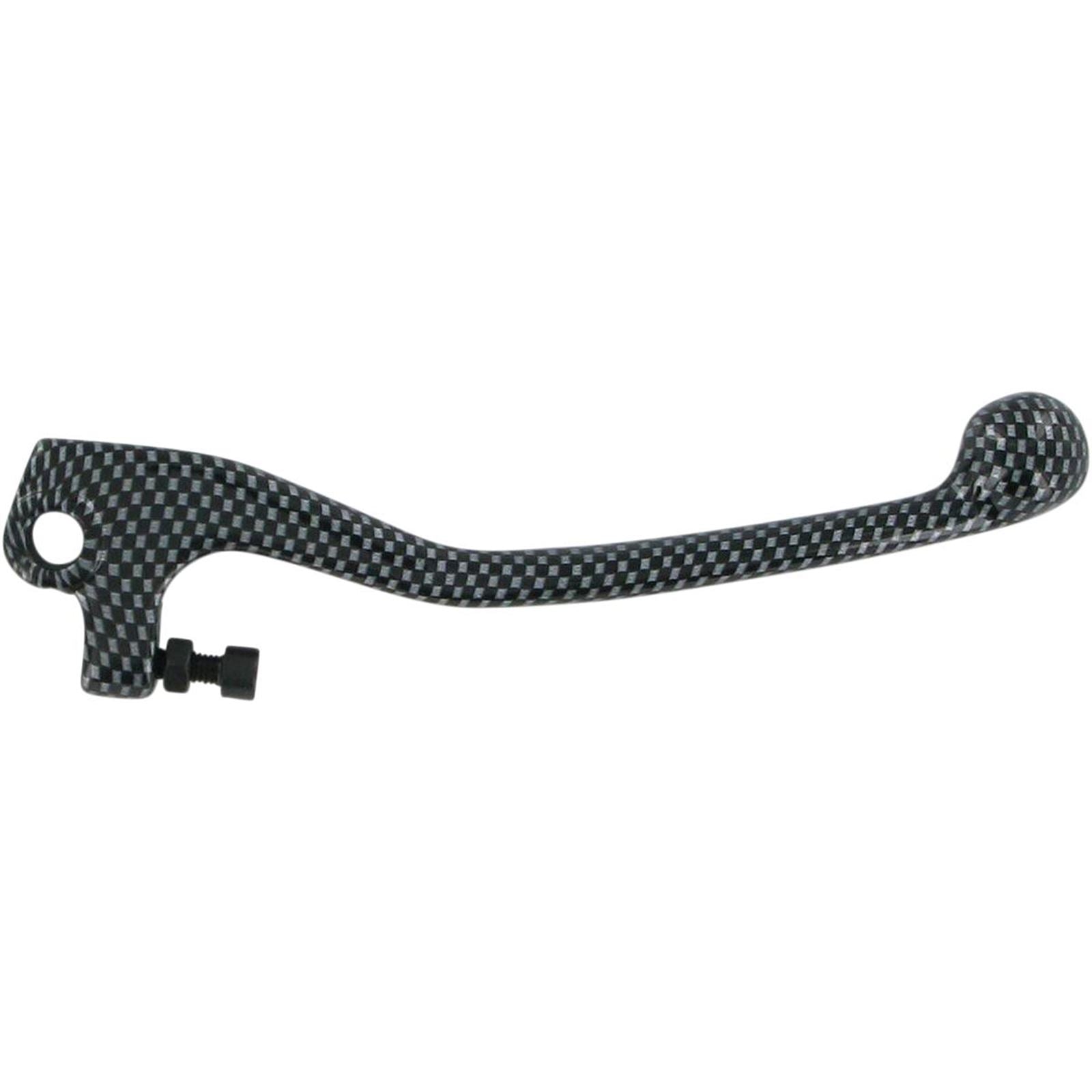Parts Unlimited Right-Hand Carbon Fiber Look Lever for Honda/Suzuki [MPN: 0614-0001]_263033